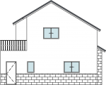 rearElevation | © Techno Homes © 2011 rearElevation